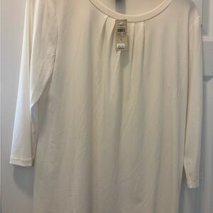 Elegant White Women's Top